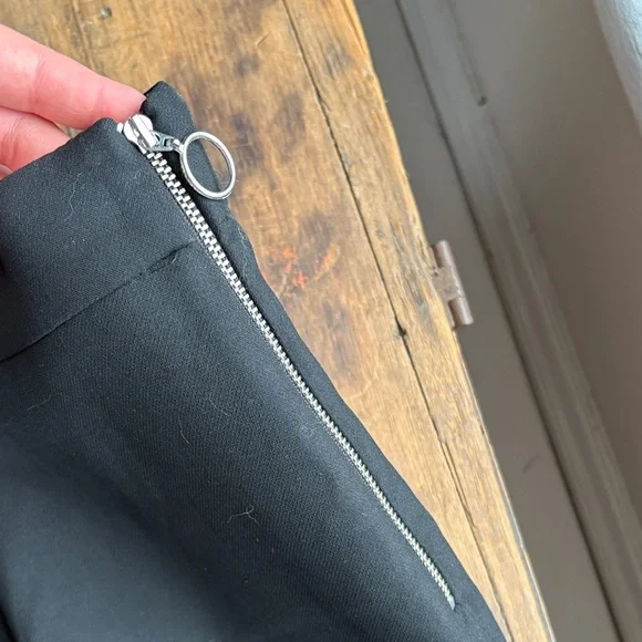 Zara Black Ruffle Pant - Picture 3 of 3